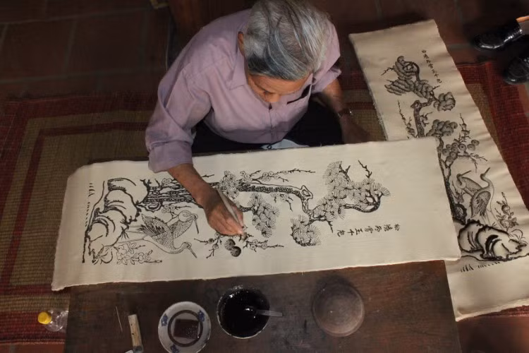 Ông còn sáng tác thêm những mẫu tranh dân gian mới.