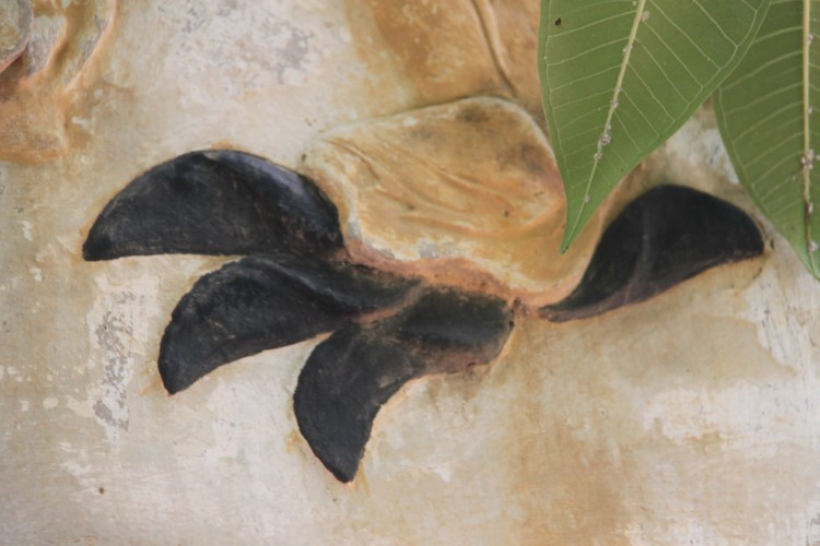 Các vuốt chân hổ phù đều mang một ý nghĩa của sen.