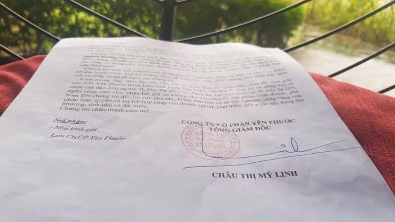 Việc bí thư huyện bị tố o ép doanh nghiệp: Sẽ khởi kiện UBND huyện Đại Từ