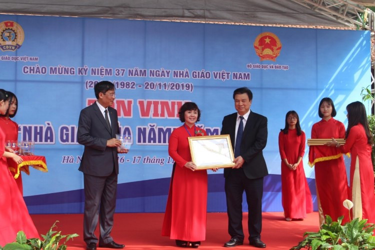 Xứng danh “Nhà giáo của năm”