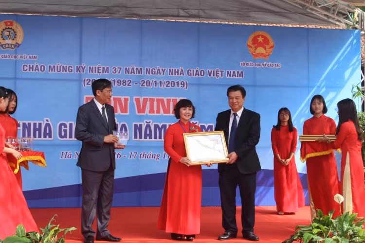 Xứng danh “Nhà giáo của năm”