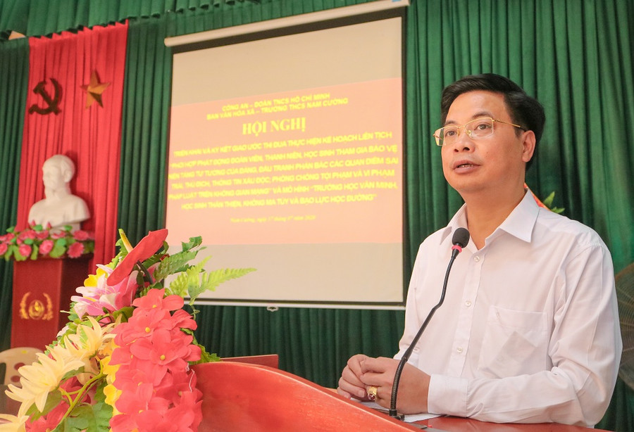 Trường THCS Nam Cường-Nam Định: Bàn giải pháp bảo vệ học sinh trên không gian mạng ảnh 2 Trường THCS Nam Cường-Nam Định: Bàn giải pháp bảo vệ học sinh trên không gian mạng ảnh 2