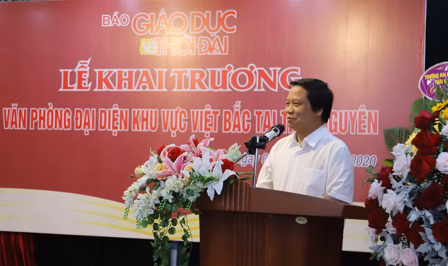 Báo Giáo dục và Thời đại khai trương Văn phòng đại diện khu vực Việt Bắc tại Thái Nguyên ảnh 2