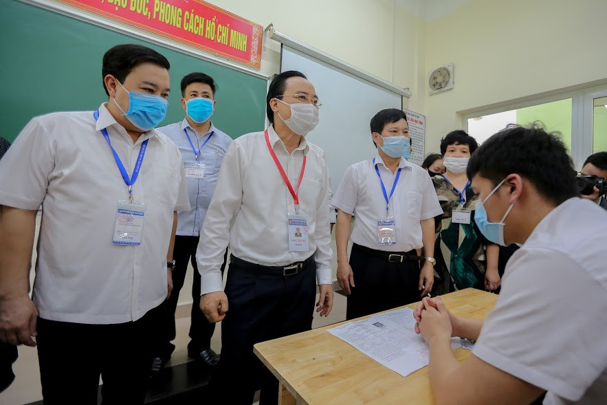 Bộ trưởng Phùng Xuân Nhạ: Dù hoàn cảnh nào cũng phải bảo đảm Kỳ thi an toàn, đúng quy chế ảnh 5 Bộ trưởng Phùng Xuân Nhạ: Dù hoàn cảnh nào cũng phải bảo đảm Kỳ thi an toàn, đúng quy chế ảnh 5