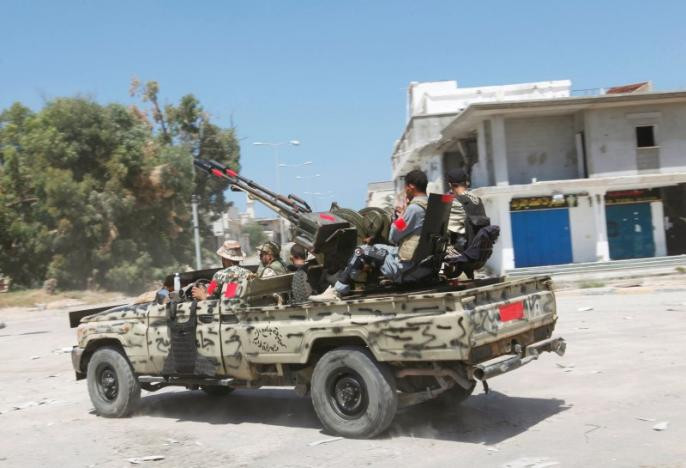 Quân đội Quốc gia Libya chiếm thêm một số vùng phía bắc đất nước Quân đội Quốc gia Libya chiếm thêm một số vùng phía bắc đất nước