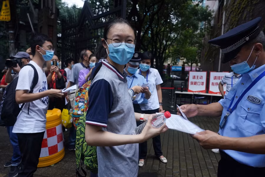 50.000 thí sinh Thượng Hải bước vào kỳ thi ĐH