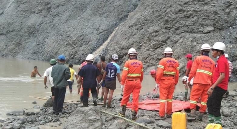 Myanmar: Xảy ra thảm kịch lở đất, hơn 100 thợ mỏ bị chôn vùi ảnh 1 Myanmar: Xảy ra thảm kịch lở đất, hơn 100 thợ mỏ bị chôn vùi ảnh 1