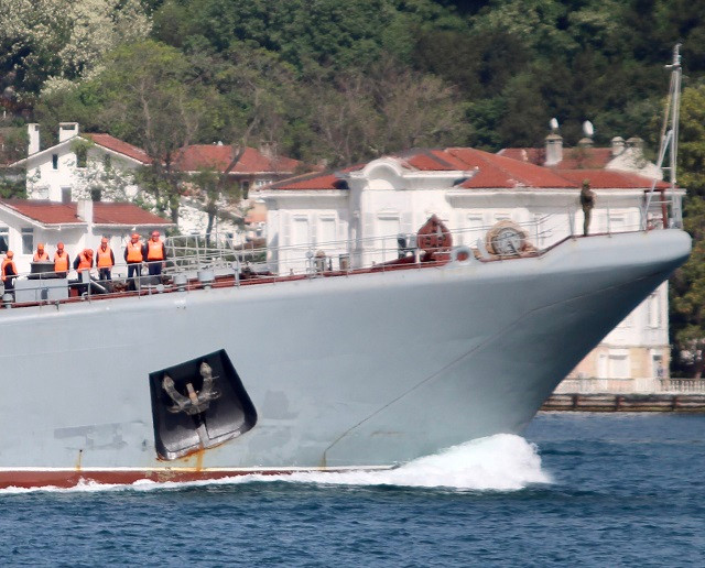 Nga điều 2 tàu lớn chở vũ khí tới Syria ảnh 5 Nga điều 2 tàu lớn chở vũ khí tới Syria ảnh 5