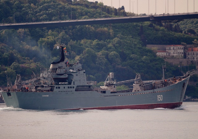 Nga điều 2 tàu lớn chở vũ khí tới Syria ảnh 1 Nga điều 2 tàu lớn chở vũ khí tới Syria ảnh 1