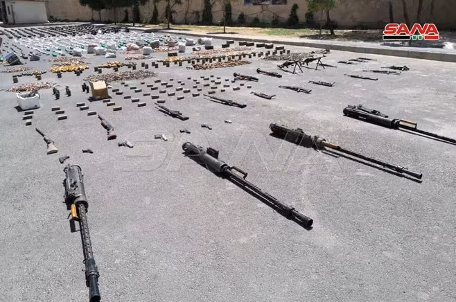 Cận cảnh lượng vũ khí lớn về tay quân đội Syria ảnh 9