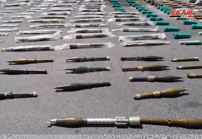 Cận cảnh lượng vũ khí lớn về tay quân đội Syria ảnh 8