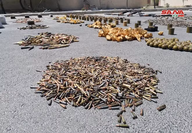 Cận cảnh lượng vũ khí lớn về tay quân đội Syria ảnh 7