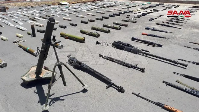 Cận cảnh kho vũ khí về tay quân đội Syria ảnh 4 Cận cảnh kho vũ khí về tay quân đội Syria ảnh 4