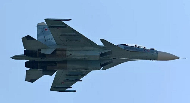 Chiến cơ Su-27 của Nga rơi ở biển Đen Chiến cơ Su-27 của Nga rơi ở biển Đen