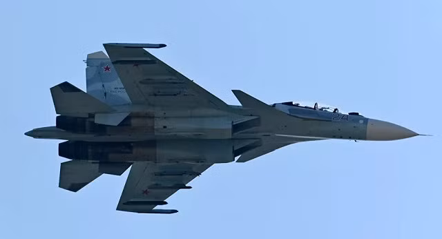 Chiến cơ Su-27 của Nga rơi ở biển Đen