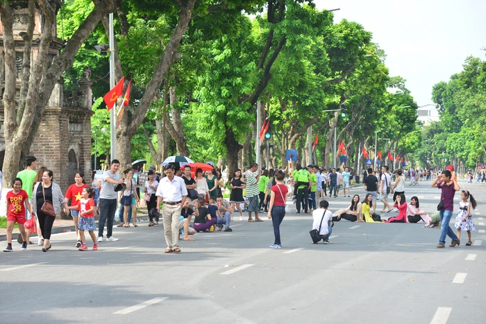 Hà Nội đón gần 1,2 triệu lượt khách du lịch trong tháng 7