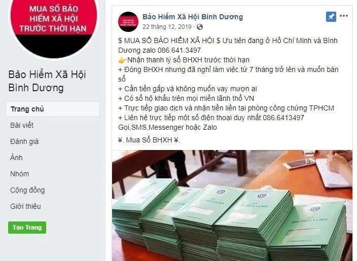 Đề nghị công an điều tra vụ mạo danh BHXH để trục lợi