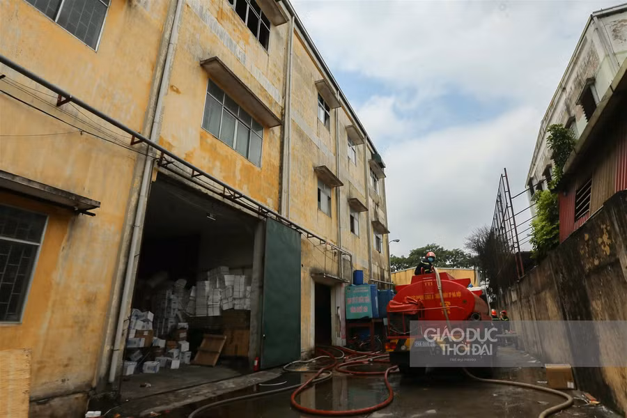 Hà Nội: Khởi tố vụ án hình sự vụ cháy tại Khu công nghiệp Phú Thị