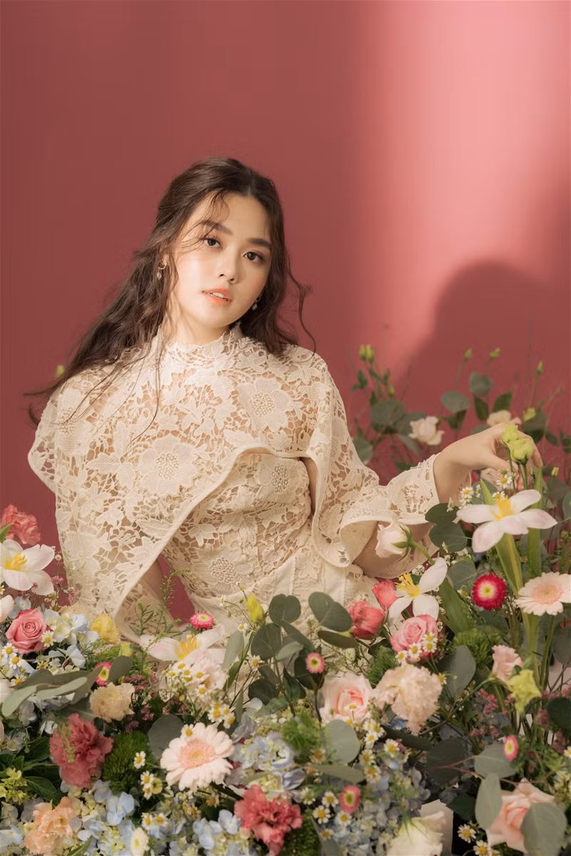 Á hậu Tường San khoe vẻ đẹp ngọt ngào mừng sinh nhật ảnh 3