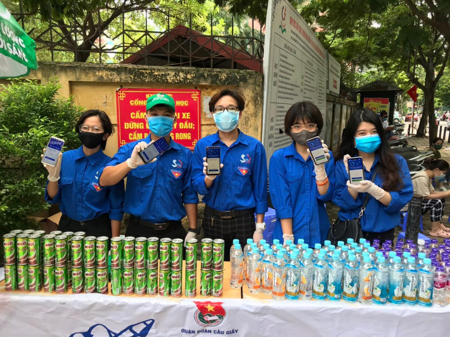 Mùa tiếp sức đặc biệt của tình nguyện viên ảnh 1 Mùa tiếp sức đặc biệt của tình nguyện viên ảnh 1