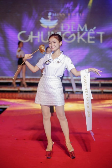Hành trình đăng quang Hoa khôi của cô gái có cái tên ấn tượng ảnh 2 Hành trình đăng quang Hoa khôi của cô gái có cái tên ấn tượng ảnh 2