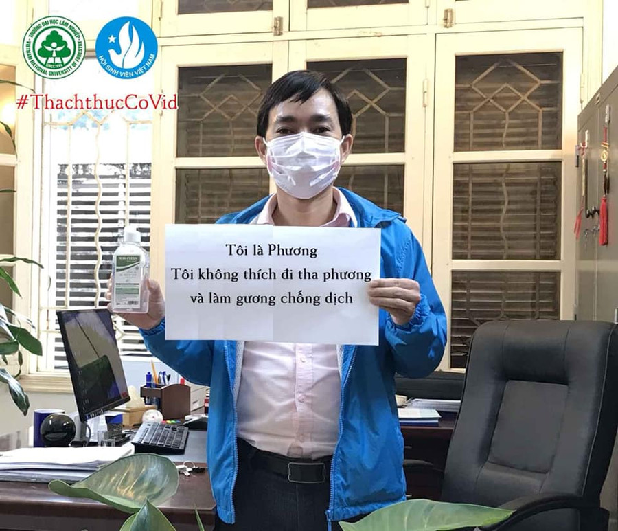 Thầy cô hưởng ứng thử thách chiến thắng COVID-19 ảnh 7 Thầy cô hưởng ứng thử thách chiến thắng COVID-19 ảnh 7