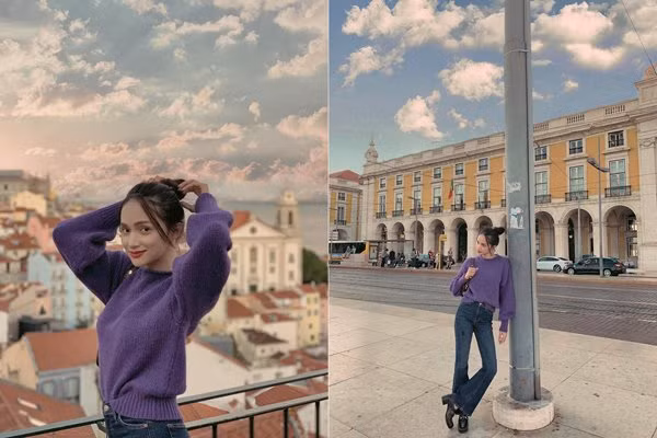 Học Hương Giang cách diện tông màu tím cực sang chảnh, không sến súa