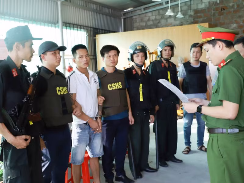 Xóa sổ băng nhóm chuyên thu phí "bảo kê" trước cổng Formosa Hà Tĩnh ảnh 2