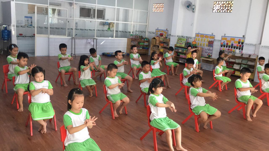 Nhiều trường mầm non tư thục hỗ trợ phụ huynh khi đón trẻ học trở lại ảnh 3 Nhiều trường mầm non tư thục hỗ trợ phụ huynh khi đón trẻ học trở lại ảnh 3