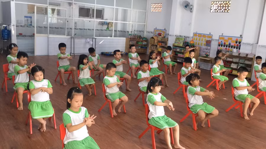 Nhiều trường mầm non tư thục hỗ trợ phụ huynh khi đón trẻ học trở lại ảnh 3