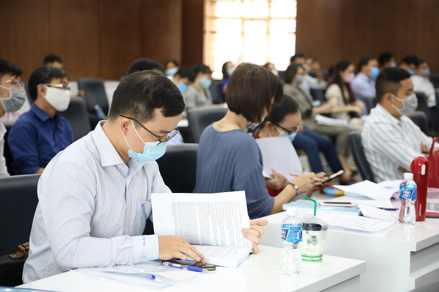 Tập huấn nghiệp vụ cho giảng viên làm nhiệm vụ thanh tra thi ảnh 1