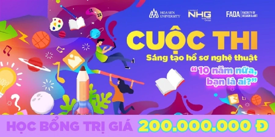 HSU phát động cuộc thi "Sáng tạo hồ sơ nghệ thuật “10 năm nữa bạn là ai?"