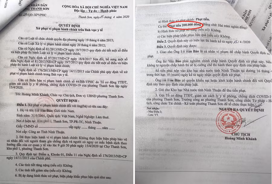 Ninh Thuận: Xử phạt hành chính 60 trường hợp không đeo khẩu trang nơi công cộng ảnh 2