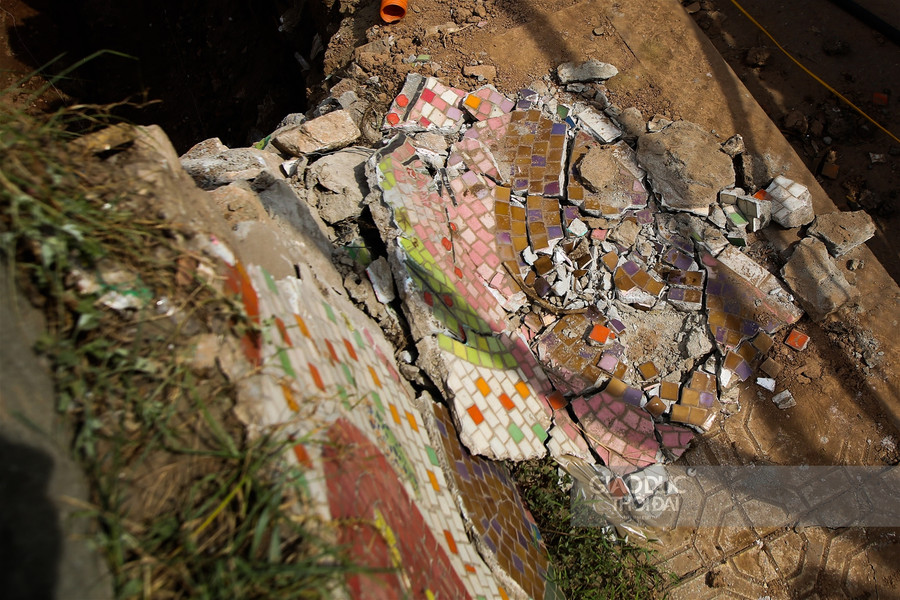 Con đường gốm sứ bị phá bỏ hơn 600m để mở rộng đường ảnh 7