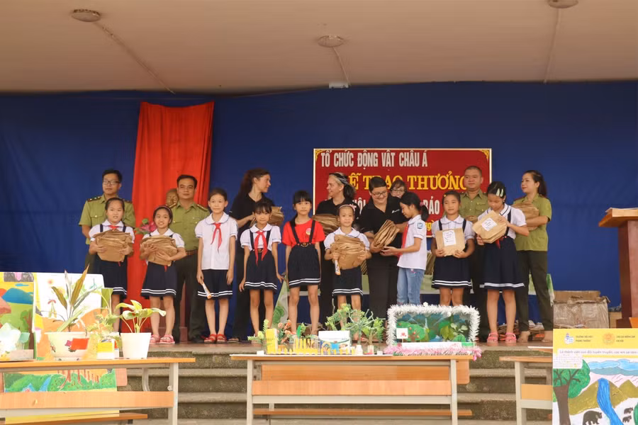 Thú vị những ý tưởng bảo vệ gấu của học sinh tiểu học Hà Nội ảnh 5