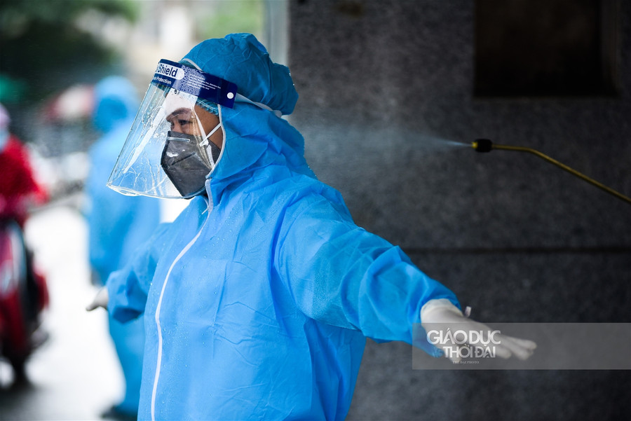 Hình ảnh dỡ bỏ cách ly Bệnh viện Thận Hà Nội ảnh 9