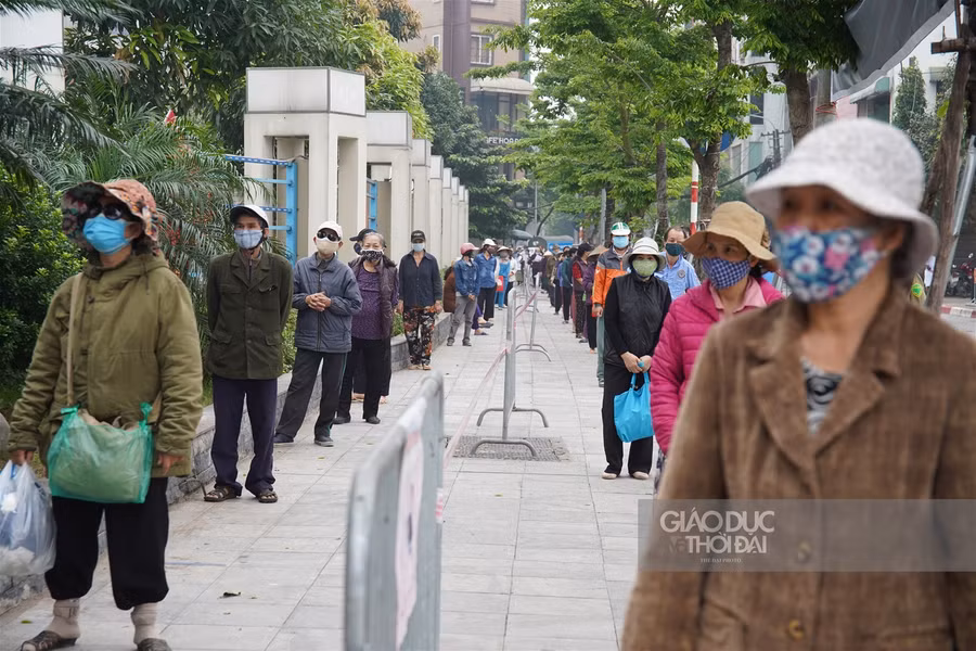 Sử dụng công nghệ nhận diện khuôn mặt để phát gạo cho người dân ảnh 17