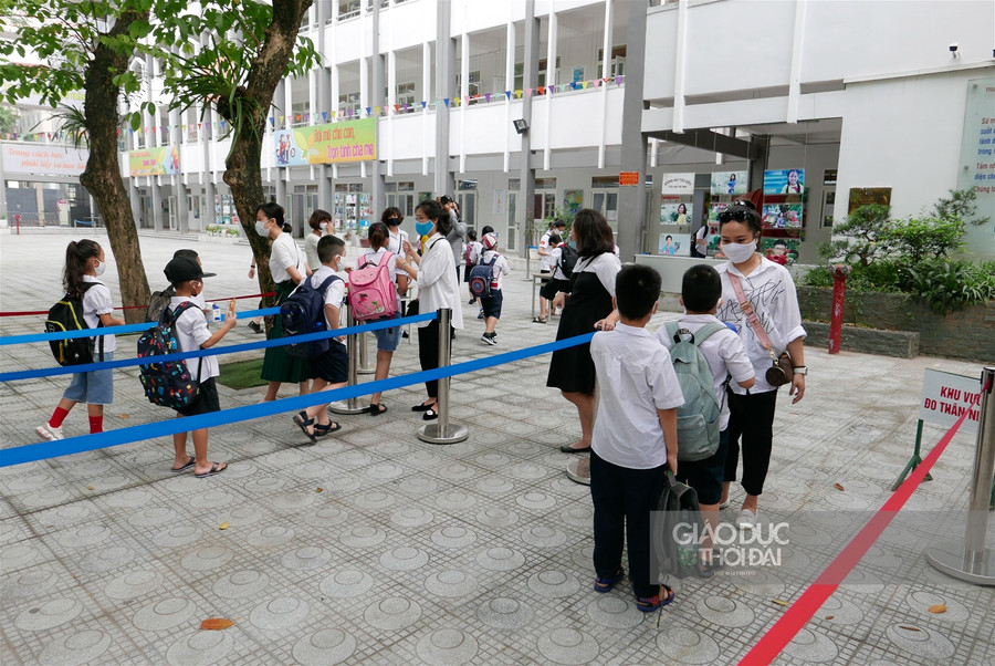 Trường học chuẩn bị chu đáo đón trò trở lại lớp ảnh 18 Trường học chuẩn bị chu đáo đón trò trở lại lớp ảnh 18