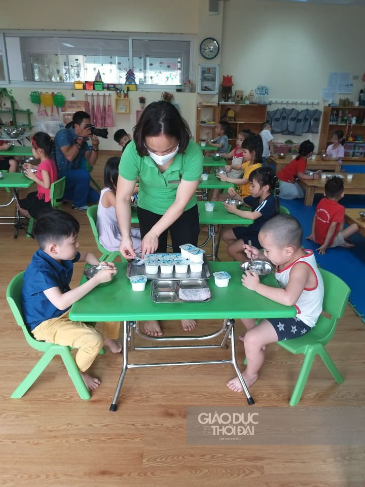 Trường học chuẩn bị chu đáo đón trò trở lại lớp ảnh 20 Trường học chuẩn bị chu đáo đón trò trở lại lớp ảnh 20