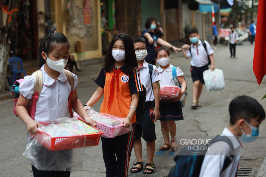 Trường học chuẩn bị chu đáo đón trò trở lại lớp ảnh 2 Trường học chuẩn bị chu đáo đón trò trở lại lớp ảnh 2