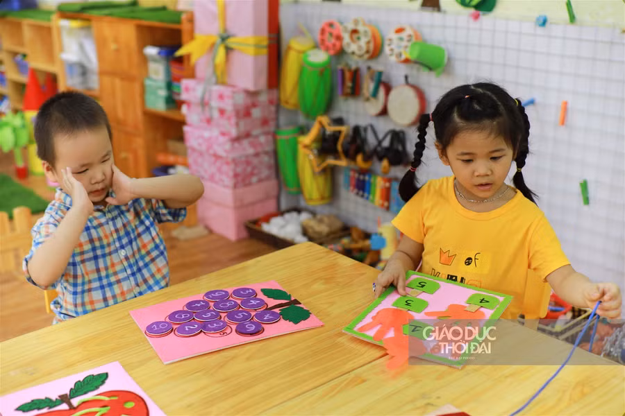 Bữa ăn bán trú tươi, sạch của trẻ mầm non Hà thành sau thời gian nghỉ dài vì dịch ảnh 7