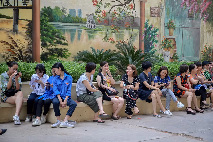 Chùm ảnh: Học sinh Hà Nội sẵn sàng cho kỳ thi vào lớp 10 ảnh 14