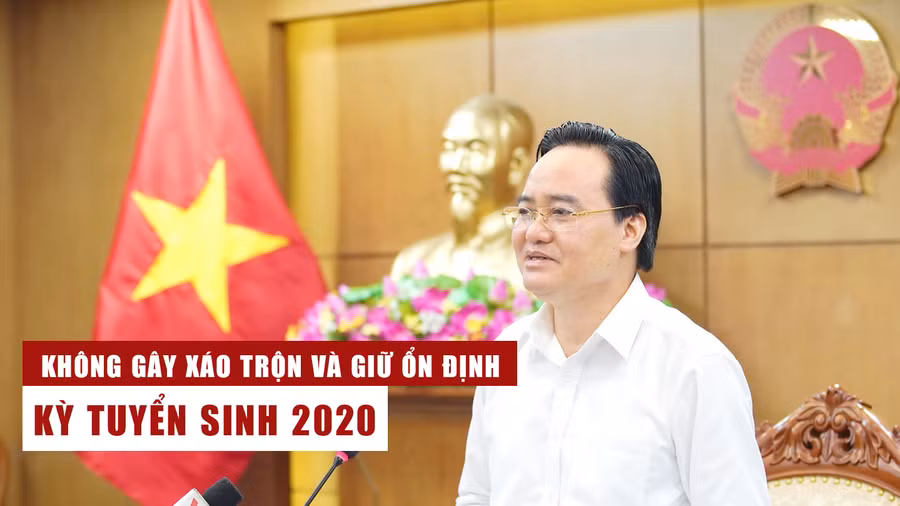 Bản tin tuần: Không gây xáo trộn và giữ ổn định kỳ tuyển sinh 2020
