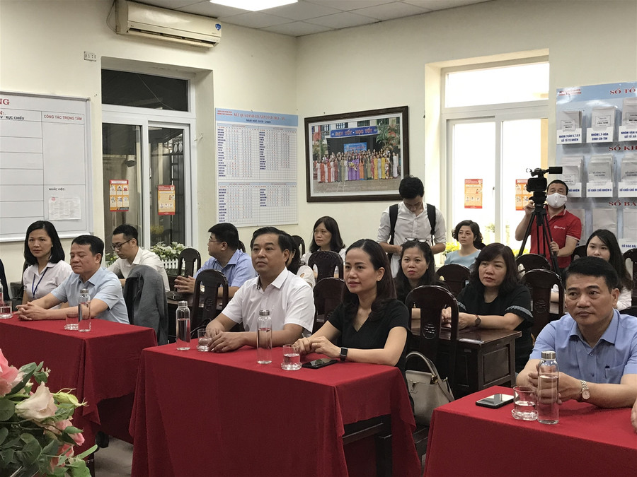 Hình ảnh nhà trường tất bật chuẩn bị đón học sinh Tiểu học, Mầm non trở lại ảnh 10 Hình ảnh nhà trường tất bật chuẩn bị đón học sinh Tiểu học, Mầm non trở lại ảnh 10