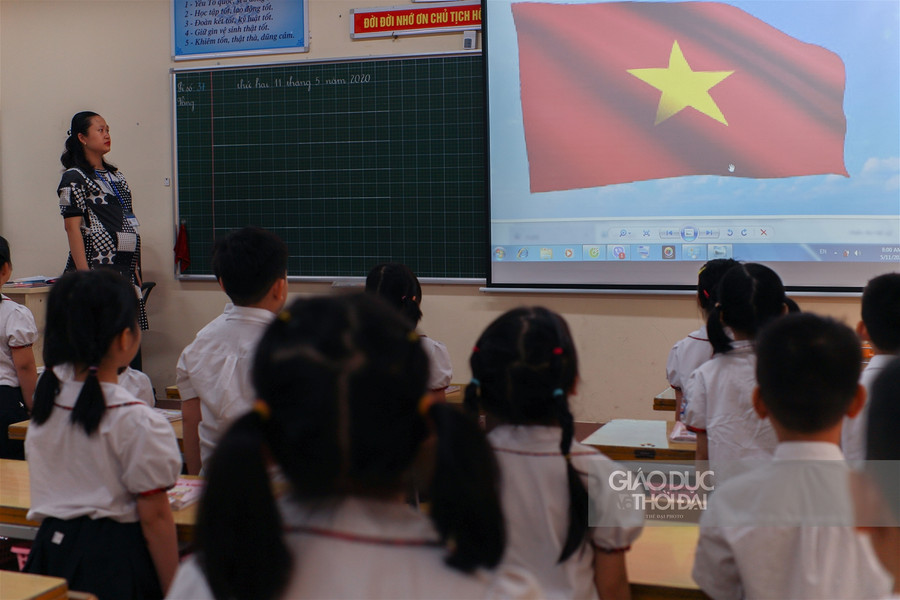 Trường học chuẩn bị chu đáo đón trò trở lại lớp ảnh 14 Trường học chuẩn bị chu đáo đón trò trở lại lớp ảnh 14