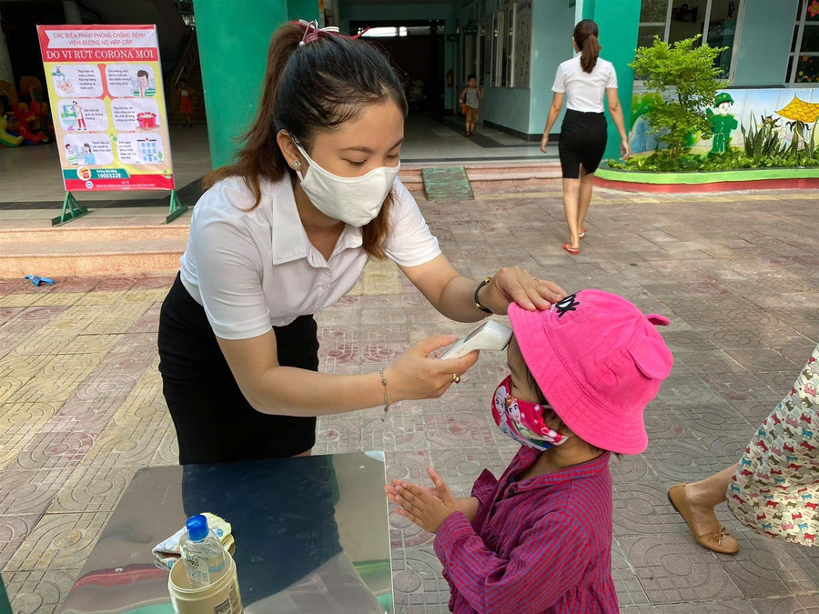 Đà Nẵng: Bổ sung dinh dưỡng cho trẻ mầm non ngày đầu trở lại lớp ảnh 2 Đà Nẵng: Bổ sung dinh dưỡng cho trẻ mầm non ngày đầu trở lại lớp ảnh 2