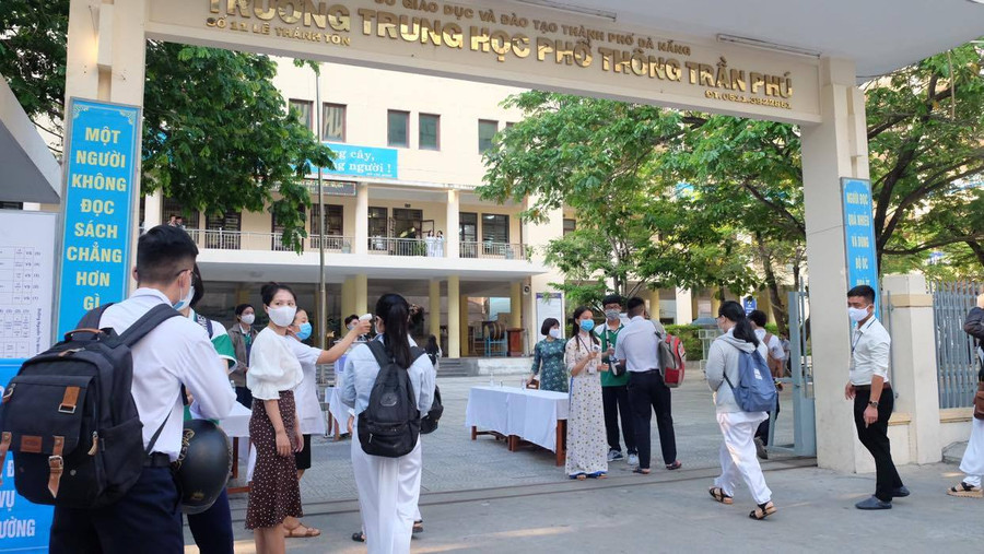 Đà Nẵng: Mỗi điểm thi tốt nghiệp sẽ bố trí ít nhất 2 phòng thi dự phòng để phòng, chống dịch Covid - 19
