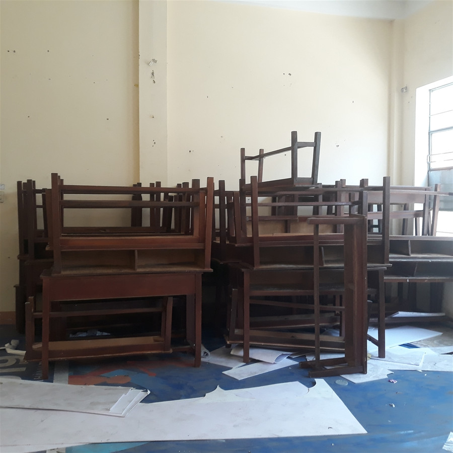 Phụ huynh trường THCS Trưng Vương (Đà Nẵng) bức xúc vì địa điểm thuê làm cơ sở dạy học xuống cấp, nhếch nhác ảnh 2 Phụ huynh trường THCS Trưng Vương (Đà Nẵng) bức xúc vì địa điểm thuê làm cơ sở dạy học xuống cấp, nhếch nhác ảnh 2