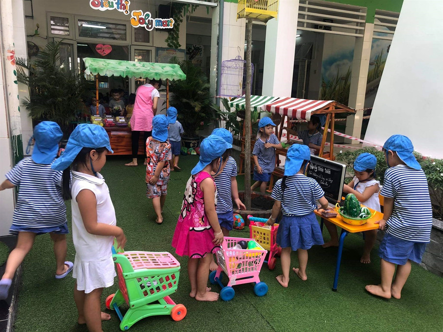 Trường mầm non “tung chiêu” để trẻ không "mắt ướt nhạt nhòa" đến trường sau nghỉ dài ảnh 2 Trường mầm non “tung chiêu” để trẻ không "mắt ướt nhạt nhòa" đến trường sau nghỉ dài ảnh 2