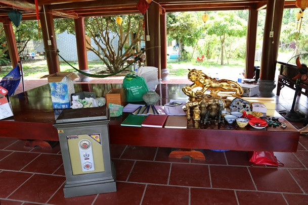 Vĩnh Phúc: Cận cảnh nơi ở của nhà ngoại cảm “rởm” đúc vàng giả để lừa đảo ảnh 5